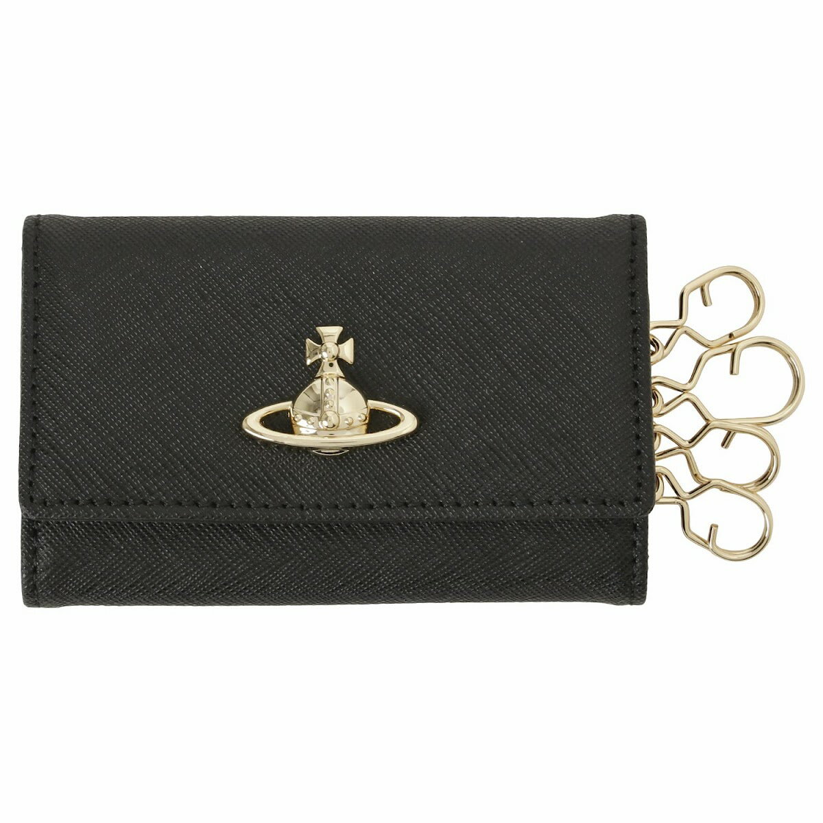 P5 5/16 1:59ޤǡۥ ȥå Vivienne Westwood 51020001 L001N N403 ե 4Ϣ ֥å ǥ SAFFIANO KEY CASE