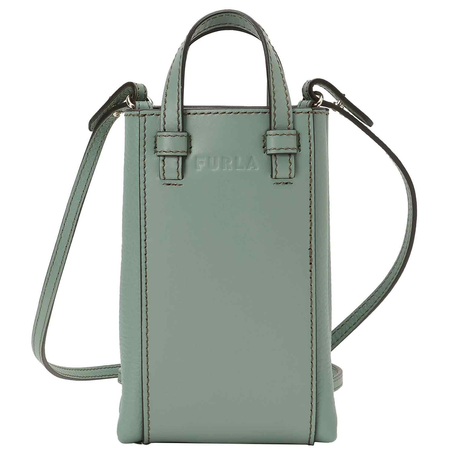 【P5倍 5/16 1:59まで】フルラ FURLA WE00289 BX0053 1996S ミアステラ ミニ バーティカル クロスボディー 2WAY 縦型 ショルダー・ハンドバッグ ミネラルグリーン レディース MIASTELLA MINI VERTICAL CROSSBODY