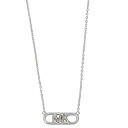 y10%OFF CP 5/1 0`z}CPR[X MICHAEL KORS MKC164200040 GpCA S `F[N lbNX y_g MKS Vo[ fB[X ANZT[ EMPIRE LOGO CHAIN LINK NECKLACE