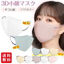 新色バイカラー マスク 不織布 立体マスク 30枚入 バイカラー おしゃれ パステルカラー くすみカラー 息がしやすい メイクが付きにくい 小顔 3D