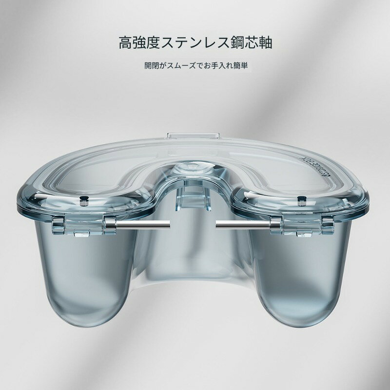 マウスピースケース U型 リテーナーケース 入れ歯ケース 密封 水漏れ防止 携帯便利 矯正器具 リテーナー収納ボックス 浸漬洗浄可能 旅行通勤 cetalio-10007107 cetalio サンプル画像3