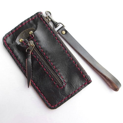 乐天商城 - レザーファスナーキーケース エスニック アジアン