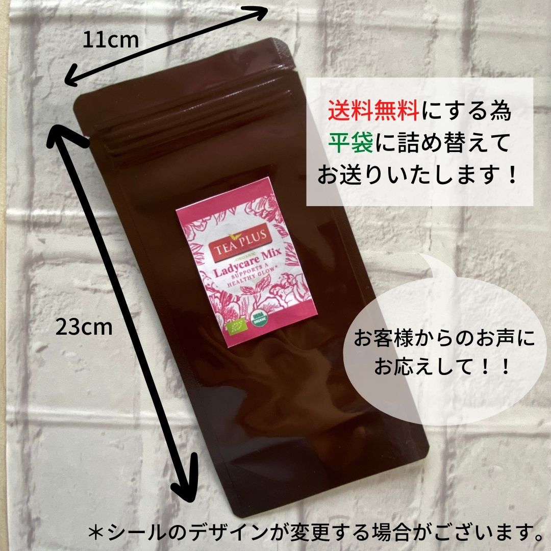 送料無料 レディケアミックス ハーブティー ノンカフェイン 敬老の日 手土産 詰替えパック 1000円 楽天マラソン 健康茶 ブレンド茶 アーユルヴェーダ ハイビスカス ハイビスカスティー ローズヒップティー ジンジャーティー ブレンドティー 生姜 EU USDA ご自宅用 ギフト