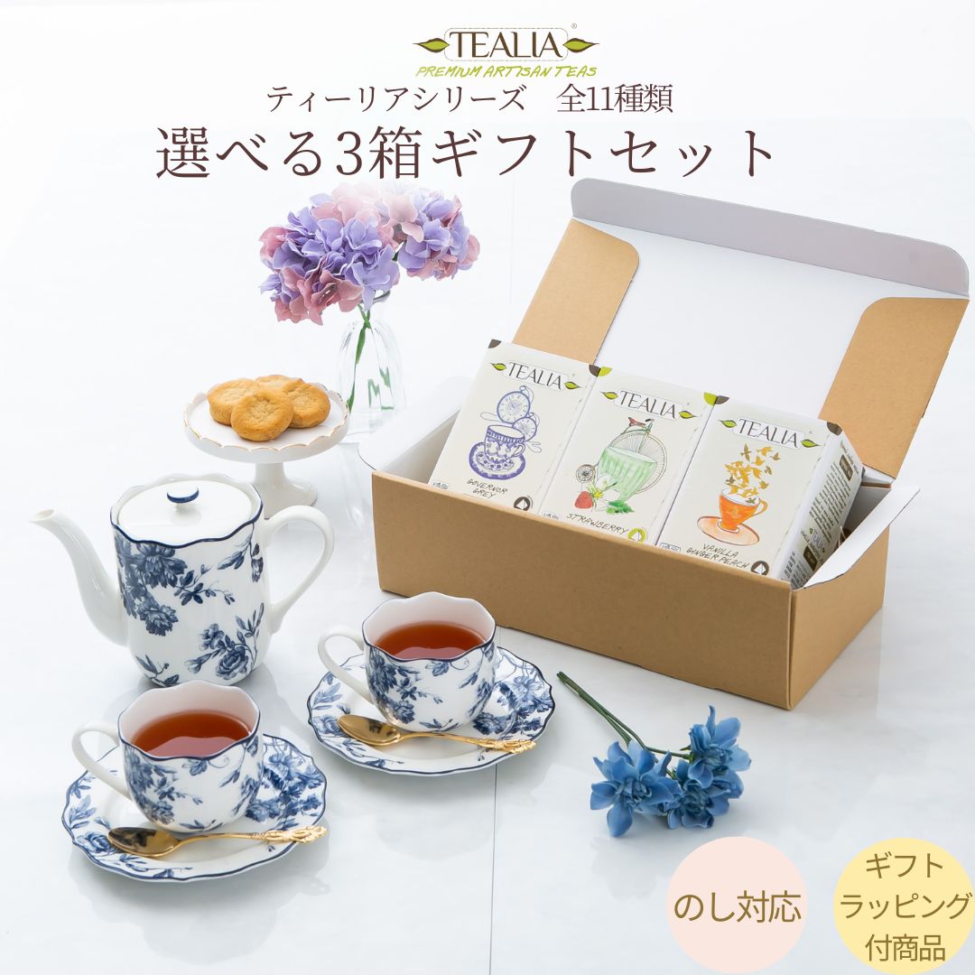 【ラッピング込み 選べる3種類】父の日 紅茶 ハーブティー 紅茶セット ハーブティーセット ティーバッ..