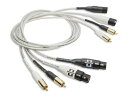 シルバー エイペックス インターコネクト ラインケーブル 150cm (1.5m) ペア RCA XLR Analysis Plus 無酸素銅 シルバーコーティング 中空楕円構造 シルバー 高級 Silver Apex Interconnects アナリシスプラス 送料無料 納期1〜2カ月