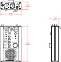 RDL PT−AMG2 ポータブルオーディオシグナルジェネレーター＆モニター【送料無料】