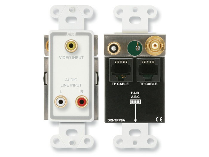 RDL D-TPP6AFormat-AのD-TPS6Aのビデオパス・スルー付【送料無料】