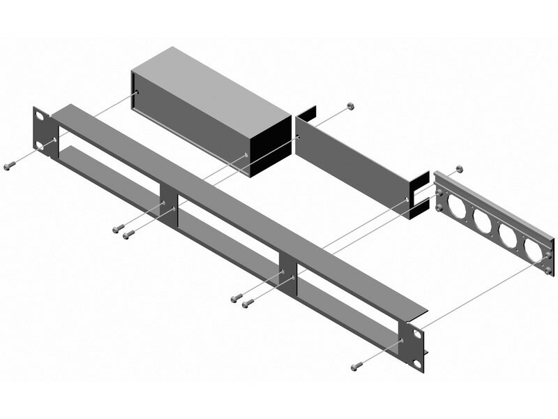 RDL RU−RA3 RACK−UP&#174;シリーズ製品3個用19インチラックマウント【送料無料】