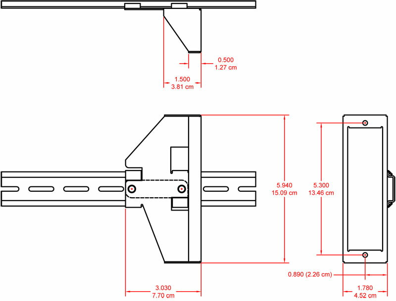 RDL DRA-35R RACK��UP®�ѡ�DIN�졼�륢���ץ���