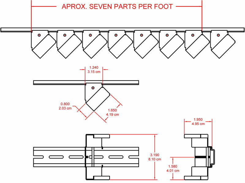 RDL DRA-35S STICK��ON®�ѡ�DIN�졼�륢���ץ��� ��1�⥸�塼����