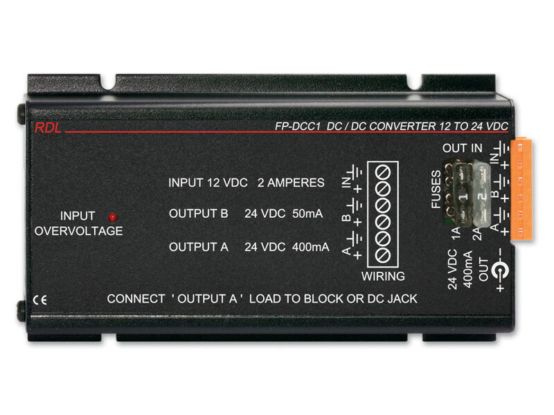 RDL　FP-DCC1　12Vdc〜24Vdcコンバータ FPシリーズ【送料無料】