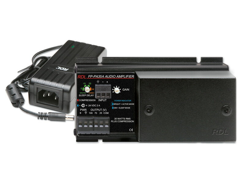Rakuten - RDL FP-PA35A　35Wモノラルオーディオアンプ - 25V 70V 100V パワーサプライ付属【送料無料】