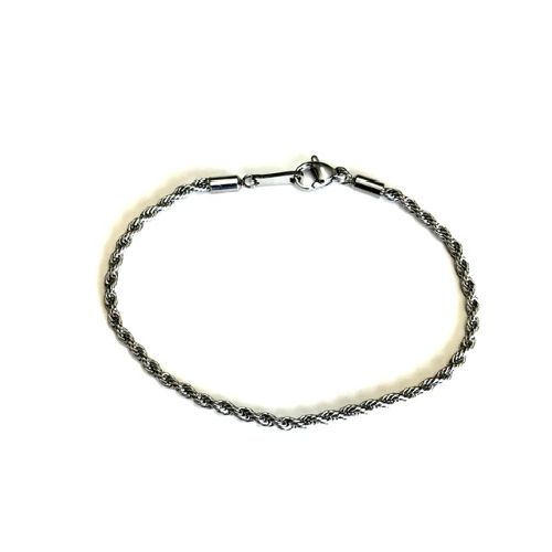 mollive STAINLESS STEEL CHAIN BRACELET ROPE.