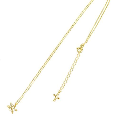 BURN OUT CROSSED ARROWS CHARM NECKLACE 小サイズG