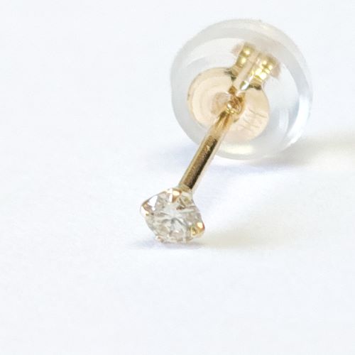 樂天商城 - Anthurium K10GOLD DIAMOND PIERCE 1p片耳