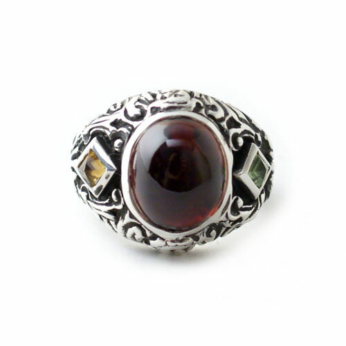 楽天C-GCelia de Flers New Libertine Ring Silver Genuine Garnet ver