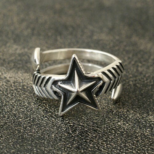 Cody Sanderson W-LARGE ARROW LARGE STAR FREE RING