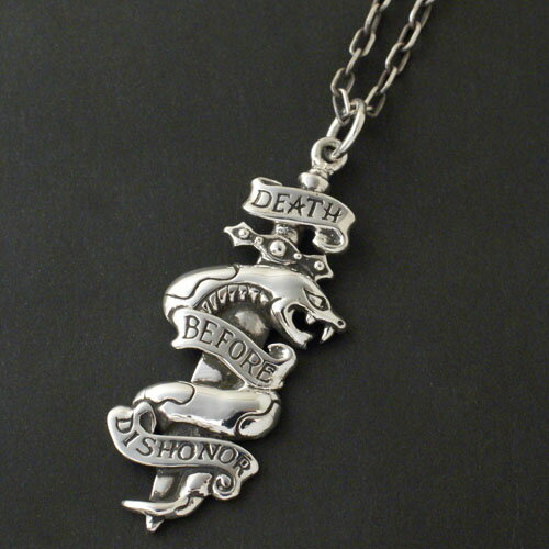 Flash Point DEATH BEFOR DISHONOR NECKLACE