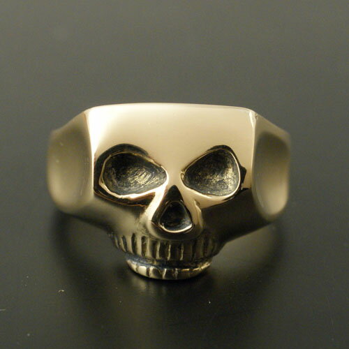 Flash Point CG LIMITED 18KYG JIM SKULL RING