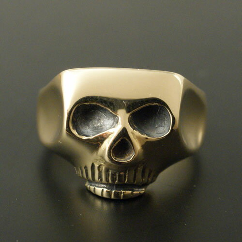 Flash Point 18KYG JIM SKULL RING