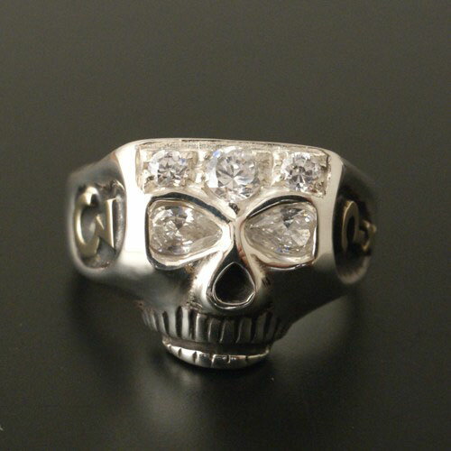 Flash Point JIM SKULL RING JOHNNY DEPP MODEL ZIRCONIA