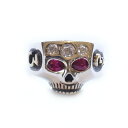 Flash Point JIMSKULL RING JOHNNY DEPP OLD STYLE/RUBY