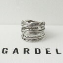 GARDEL TRINITY FEATHER RING SV