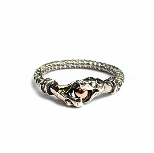 GARDEN OF EDEN C*G LIMITED 10KPG & SV SNAKE RING