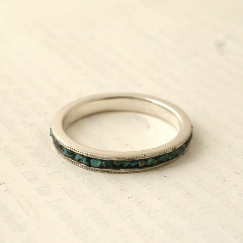 GARDEN OF EDEN Turquoise Scroll Ring