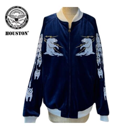 樂天商城 - HOUSTON VELVETEEN SOUVENIR JACKET(ALASKA)/NAVY #L