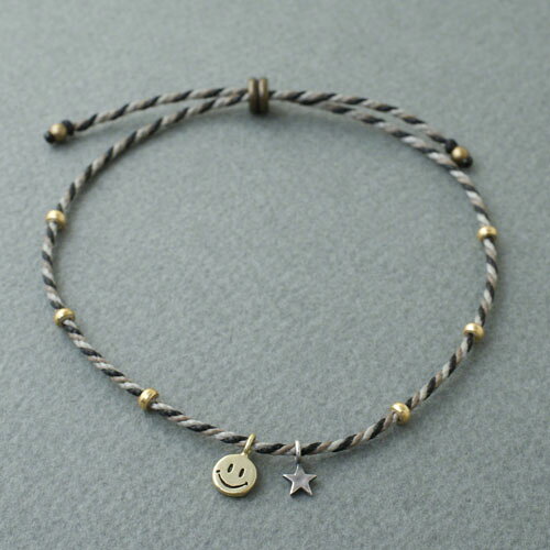 Atease WAXCODE SMILE & STAR MISANGA ANKLET