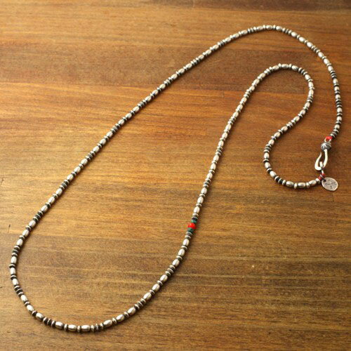 Atease NATIVE BEADS NECKLACE / SV TAKUMI SAITOU MODEL