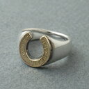 Atease HORSE SHOE RING 18K GOLD