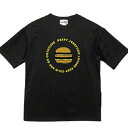 HAMBURGER S/S T-SHIRTS BLACK.