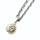 mollive Heavy Oz K10 SUN&MOON NECKLACE