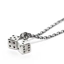 mollive Heavy Oz GAMBLER W DICE NECKLACE SV925