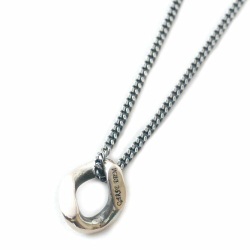 mollive Heavy Oz MEMENTO MORI PINK SILVER NECKLACE SMALL