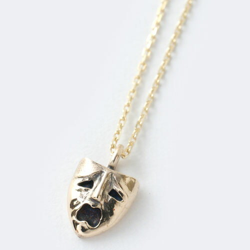 mollive Heavy Oz TWO FACE NECKLACE GOLD CRY
