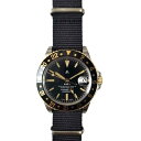 Naval Watch Produced By LOWERCASE FRXD008 GMT NATO strap / SV and GD combi. model