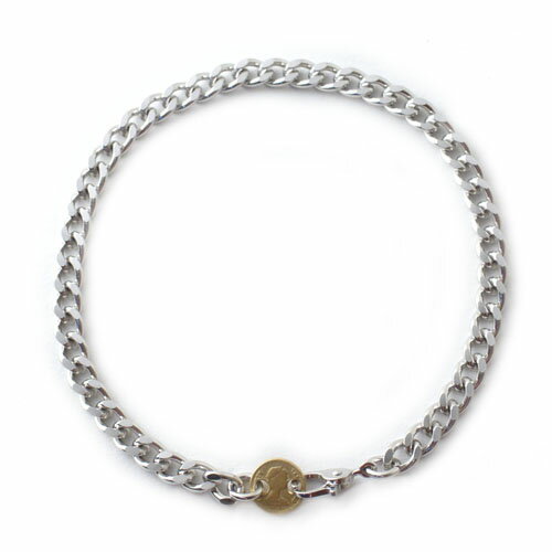 Vantique COIN CHARM CHAIN BRACELET TAG RP