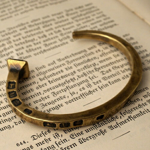 Vantique NAIL ROUND BRACELET / BRASS Vantique NAIL ROUND BRACELET / BRASS