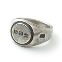 Vantique HALLMARK LARGE SILVER RING