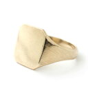 Vantique SIGNET RING PLANE-GOLD