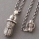 Peanuts&Co. XLARGE PEANUTS/Silver+PEANUTS CHAIN/Silver
