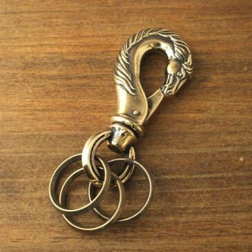 Peanuts&Co.　HORSE KEY HOOK L/Brass