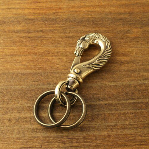 ピーナッツカンパニー Peanuts&Co.　HORSE KEY HOOK M/Brass