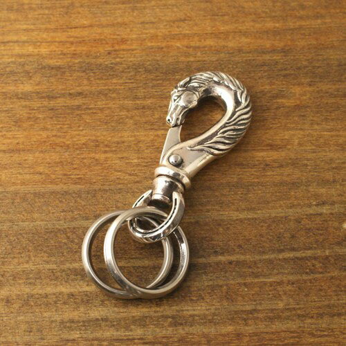 ピーナッツカンパニー Peanuts&Co.　HORSE KEY HOOK M/Silver