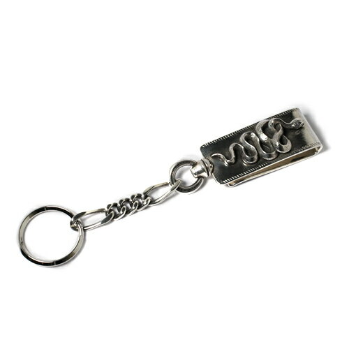 Peanuts&Co. SNAKE CLIP TYPE KEYCHAIN SILVER