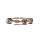 Rusty Thought Multi Chaton Ring 4 stones.