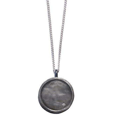 樂天商城 - Rusty Thought Signet Coin Long Necklace